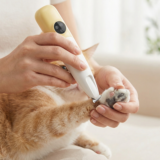 Pet Paw Trimmer – Quiet, Cordless Grooming Trimmer for Dogs & Cats
